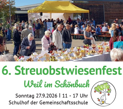 Teilnahme am Streuobstwiesenfest